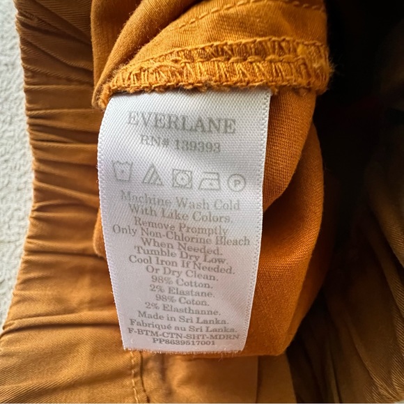 Everlane The Easy Short - Marigold - sz 0 - Picture 9 of 13